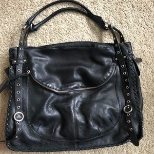 Black Furla bag- soft leather! Perfect condition.
